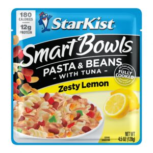 StarKist Smart Bowls Tuna Pasta & Beans Zesty Lemon (4.5 oz) hbzfz